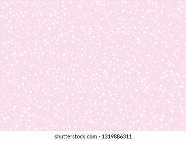 Cherry blossom design material