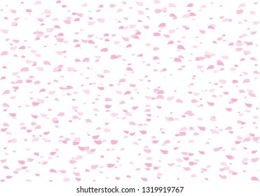 Cherry blossom design material