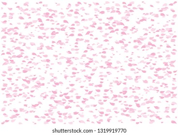 Cherry blossom design material
