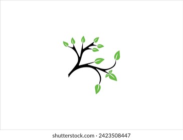 Cherry blossom design vector templete,