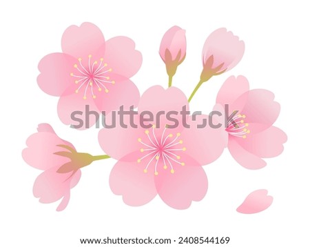 Similar – Image, Stock Photo Pink cherry blossom.