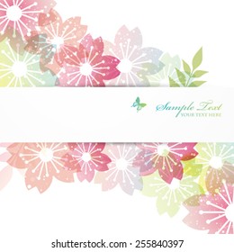 cherry blossom flowers background