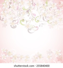 cherry blossom flowers background