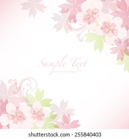 cherry blossom flowers background