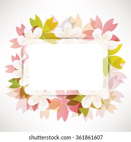 cherry blossom flowers background