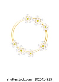 Cherry blossom frame