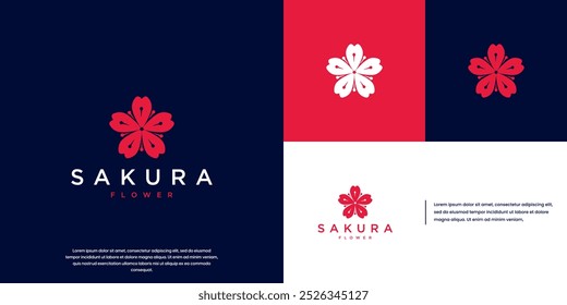 cherry blossom , icon of beauty , luxury , elegance , design graphic 