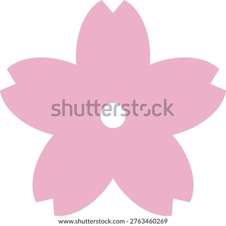 Cherry Blossom Icon Sakura Spring Flower Vector