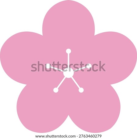 Cherry Blossom Icon Sakura Spring Flower Vector