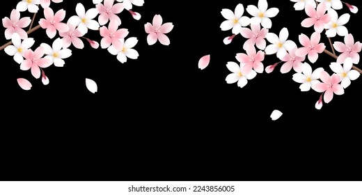 Cherry Blossom Japanese paper Japanese pattern background