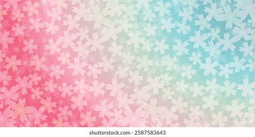 cherry blossom Japanese paper pattern background