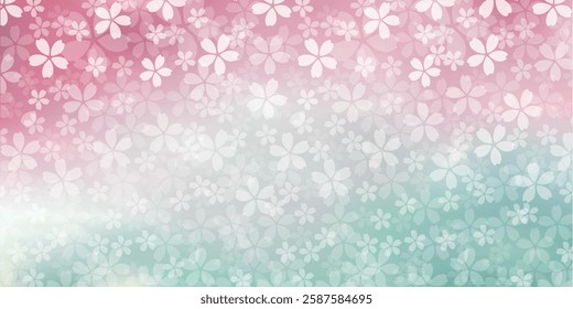 cherry blossom Japanese paper pattern background