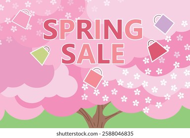 cherry blossom Japanese paper pattern background