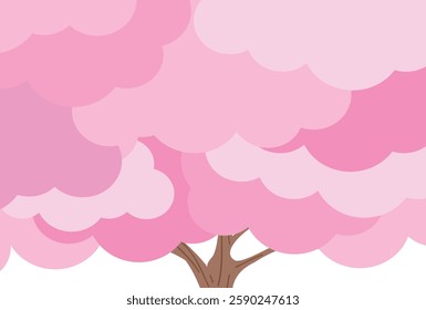 cherry blossom Japanese paper pattern background