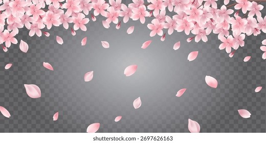 cherry blossom Japanese paper pattern background