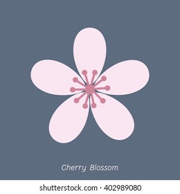 cherry blossom logo vector