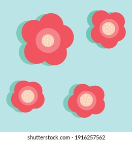 Cherry blossom pattern, vector illustration.