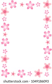 Cherry blossom postcard 4