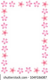 Cherry blossom postcard 5