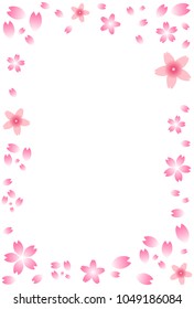 Cherry blossom postcard 6