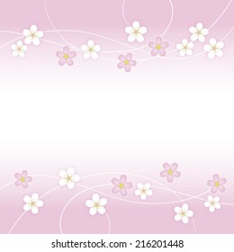 Cherry blossom (Sakura) Background 