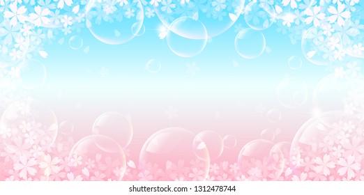 Cherry Blossom spring flower background