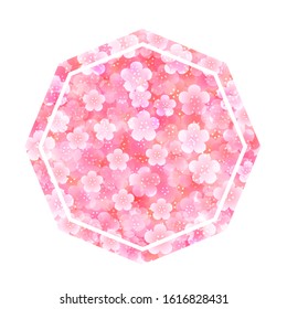 Cherry blossom Spring flower icon