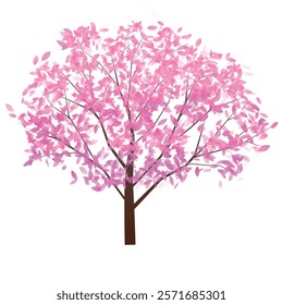 cherry blossom spring flower icon
