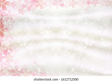 Cherry blossom Spring flowers background