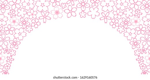 Cherry blossom Spring flowers background