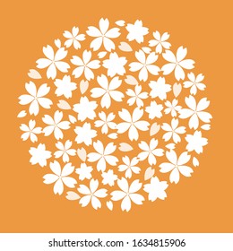 Cherry blossom Spring flowers background