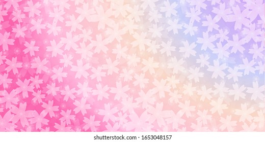 Cherry blossom Spring flowers background