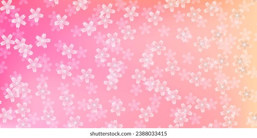 cherry blossom spring watercolor background