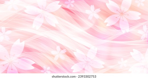 cherry blossom spring watercolor background