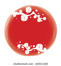 cherry blossom template