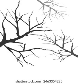 
cherry blossom tree illustration in flat design style. Japanese cherry blossom tree