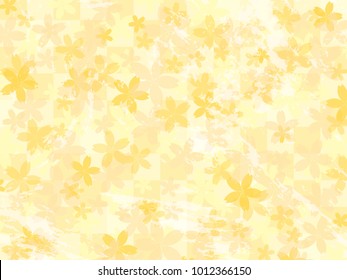 Cherry blossom vector background