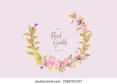 cherry blossom wedding card set
