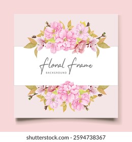 cherry blossom wedding card set
