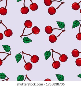 
Cherry blossom, wrapping paper, print vector textile fabric vector illustration.