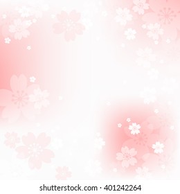 Cherry blossoms background