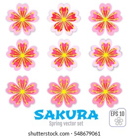 Cherry Blossoms design parts material
