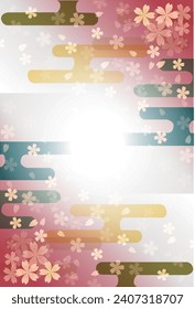 Cherry Blossoms Doll's Festival Spring Japanese Pattern Background
