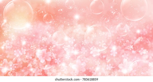 Cherry blossoms Flowers Spring background