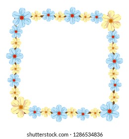 cherry blossoms frame