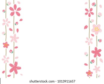 桜 手書き Stock Illustrations Images Vectors Shutterstock