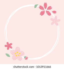 桜 手書き のイラスト素材 画像 ベクター画像 Shutterstock