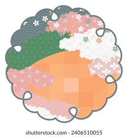 Cherry Blossoms Japanese Pattern Patterns Spring Icons