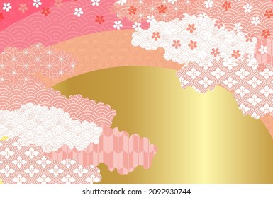 Florencia de cerezos fondo de primavera en Japón 