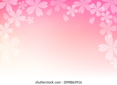  Cherry blossoms Japanese pattern spring background 